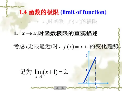 函数的极限