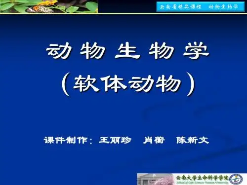 动物生物学(软体动物)