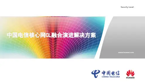 中国电信核心网CL融合演进解决方案V2.0