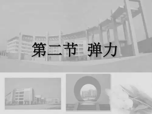 《高一物理弹力》PPT课件