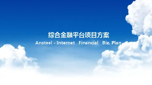 综合金融平台项目方案