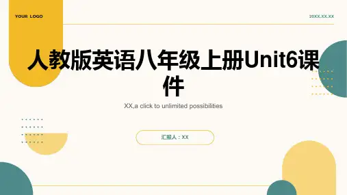人教版英语八年级上册unit6课件
