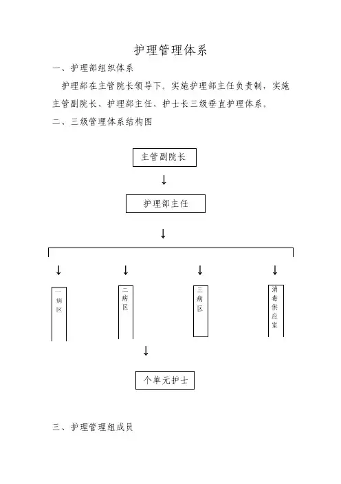 护理管理体系