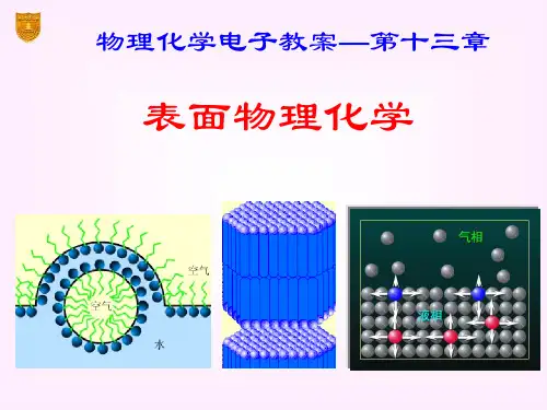 13章_表面物理化学-2-20150528 (2)
