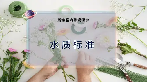 水 质 标 准