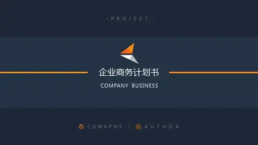 商业计划书PPT模板 (9)