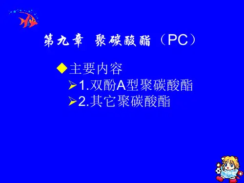 第九章精讲 聚碳酸酯