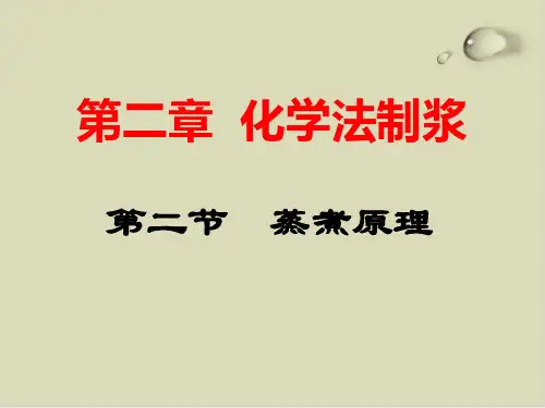 【推荐】化学法制浆之蒸煮原理31