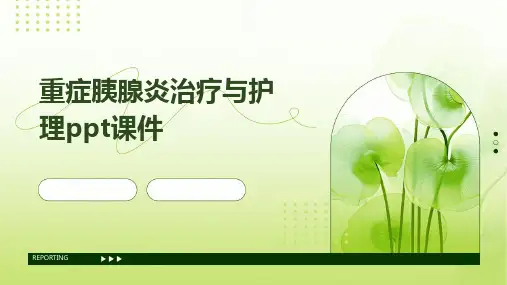 重症胰腺炎治疗与护理PPT课件