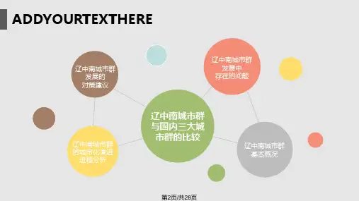 辽中南城市群城市化进程分析