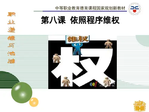 依照程序维权课件