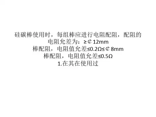 硅碳棒安装实用方法介绍,不容错过!