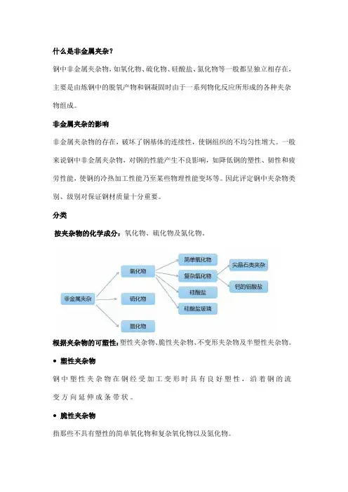 钢中的非金属夹杂物