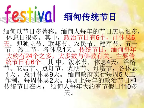东南亚节日