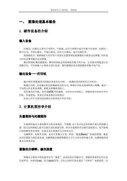 图像处理基本概念