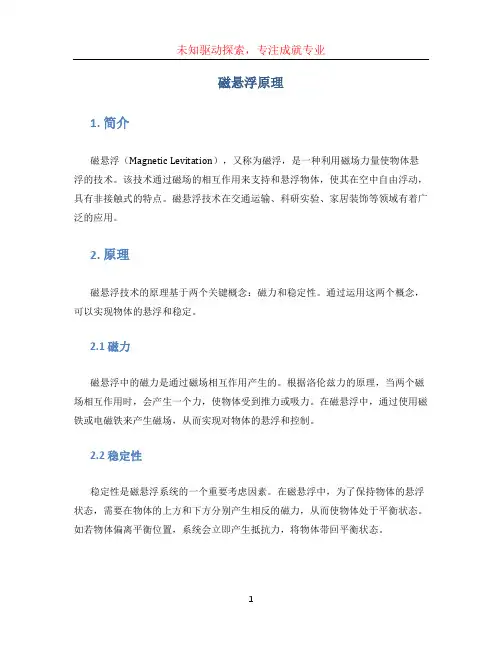 磁悬浮原理 (2)