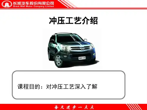 冲压工艺介绍 ppt课件