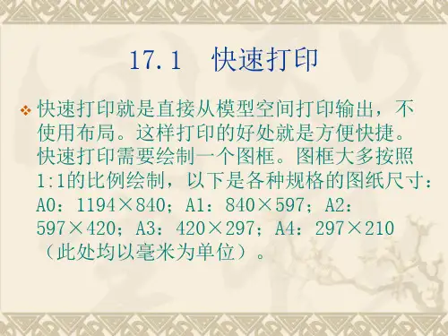 打印输出PPT课件