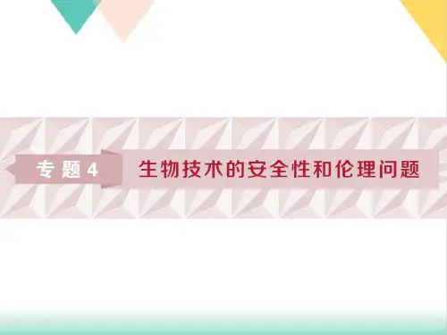 转基因生物的安全性课件PPT