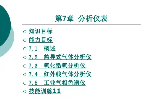 分析仪表