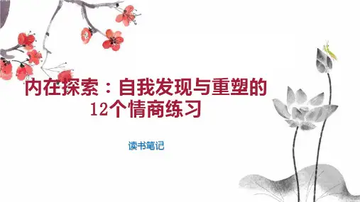 内在探索 自我发现与重塑的12个情商练习