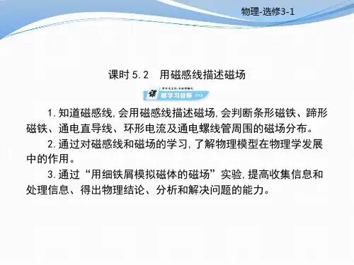 第5章 第2节 用磁感线描述磁场