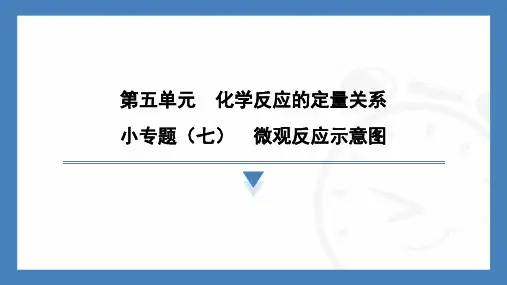 第五单元化学反应的定量关系小专题(七)微观反应示意图2025学年九年级化学人教版(2024)上册