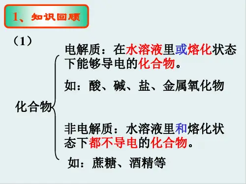 离子方程式ppt人教版课件