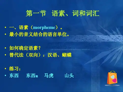 第三章语素词19页