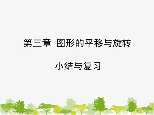 北师大版数学八年级下册第三章小结与复习课件