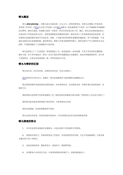 喷丸概述