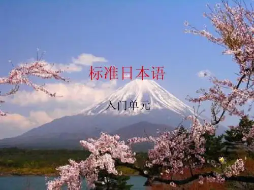 标准日本语