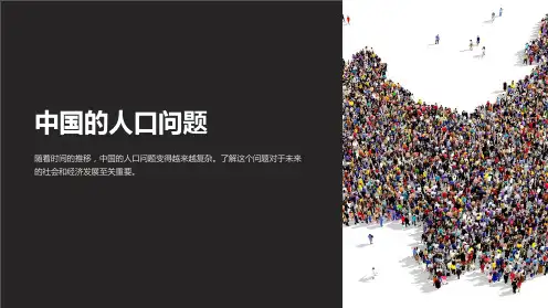 “高中地理优秀课件：探讨中国的人口问题”