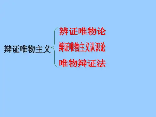 高中政治必修四 哲学7.1世界是普遍联系的