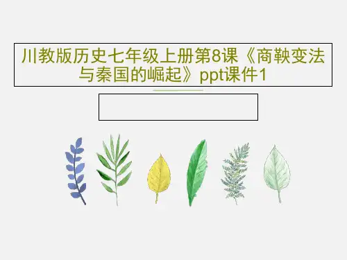 川教版历史七年级上册第8课《商鞅变法与秦国的崛起》ppt课件1PPT30页
