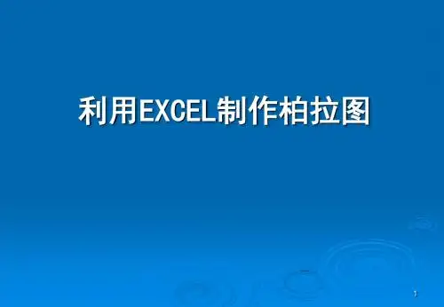 柏拉图制作PPT教学课件