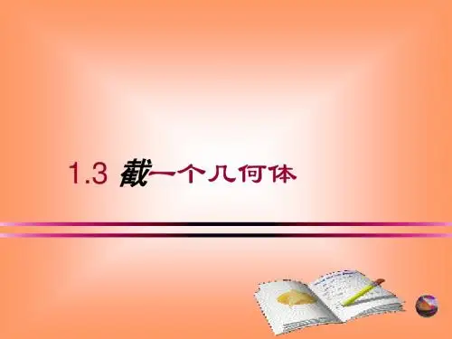 1.3cuihua截一个几何体(精品)