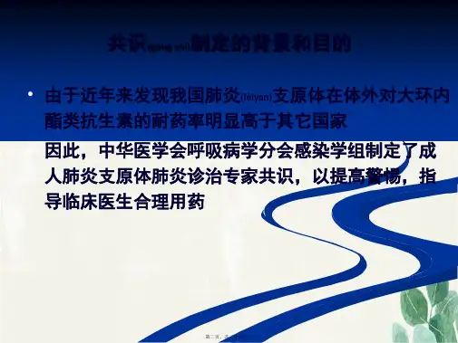 202X年肺炎支原体肺炎诊治专家共识10