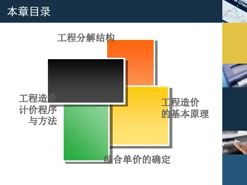 工程造价基本理论PPT课件