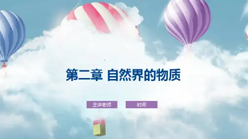 中职《自然科学基础知识》教学课件 第二章 自然界的物质