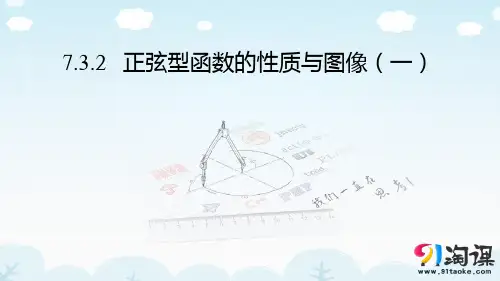 课件3：7.3.2 正弦型函数的性质与图像（一）