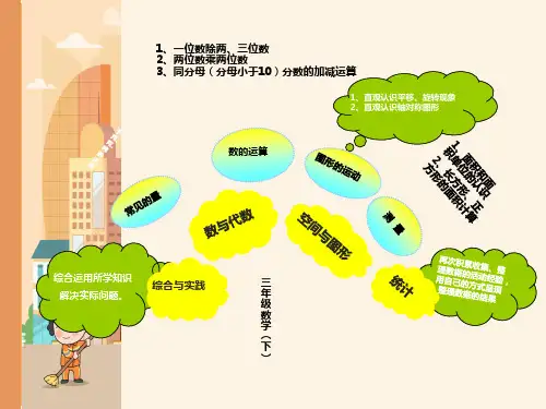 新北师大版三年级下册数学知识树