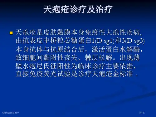 天疱疮诊断及治疗