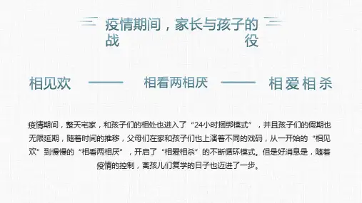 复学第一课神兽复学要准备什么教育图文PPT课件