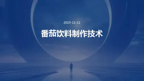 番茄饮料制作技术