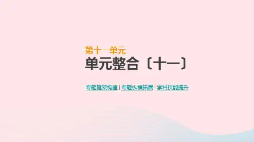 2021年高考历史一轮复习第11单元世界经济的全球化趋势单元整合课件新人教版