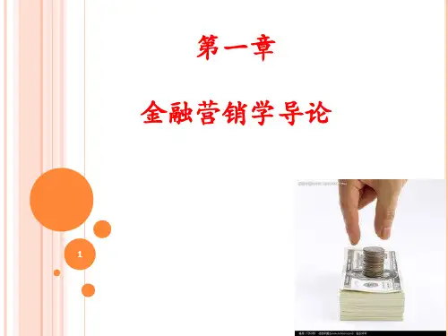 金融营销学金融营销学导论ppt课件