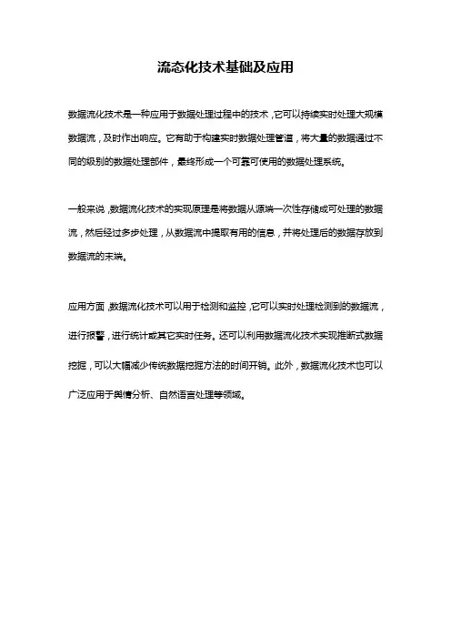 流态化技术基础及应用
