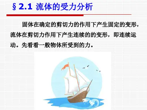 流体静力学基础