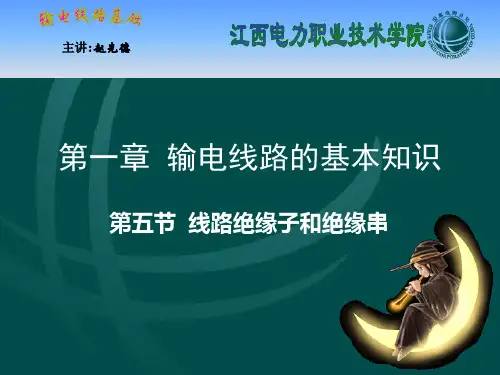 《输电线路基础》第1章-输电线路的基本知识-第五节-线路绝缘.